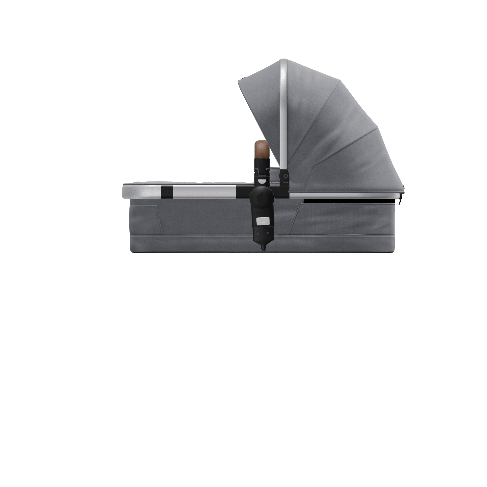 Joolz_Day__Cot_Separate_Side_Gorgeous_grey